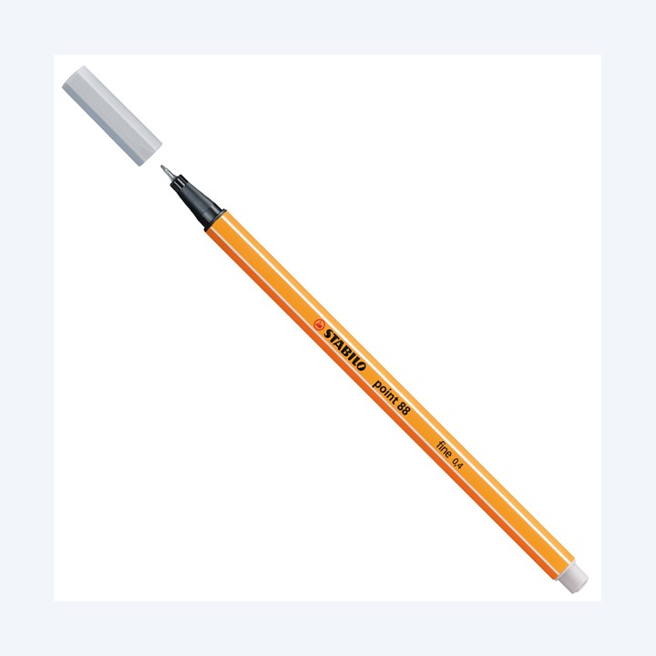 Fineliner Point 88 tratto 0,4 mm grigio — 56497 | Ecotempo