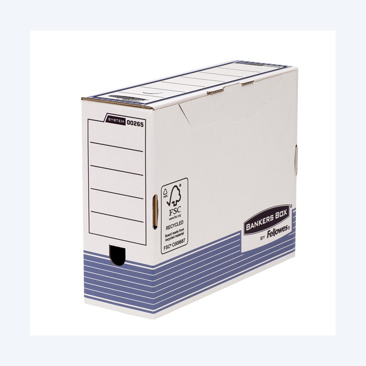 Scatola archivio Bankers Box System A4 — 56583 | Ecotempo