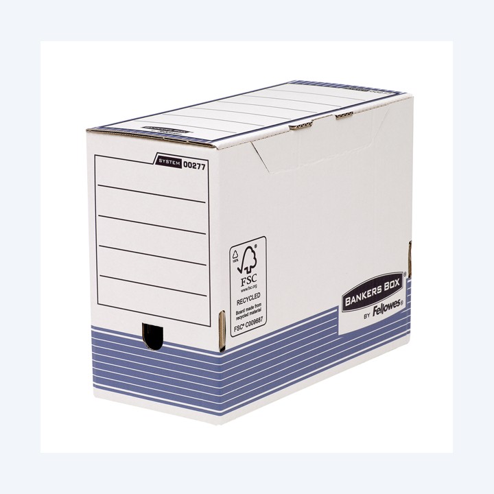Scatola archivio Bankers Box System A4 — 56584 | Ecotempo