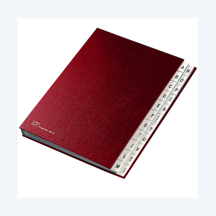 Classificatore alfabetico A/Z 640D — 56597 | Ecotempo
