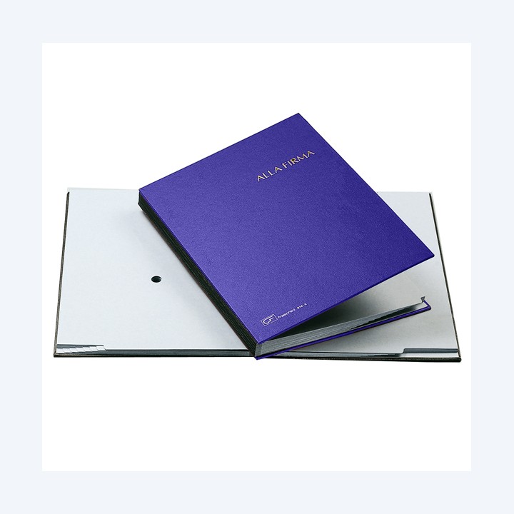 Libro firma 14 intercalari 24x34 cm blu Fraschini | Ecotempo