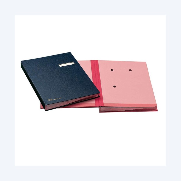 Libro firma 18 intercalari con porta — 56603 | Ecotempo
