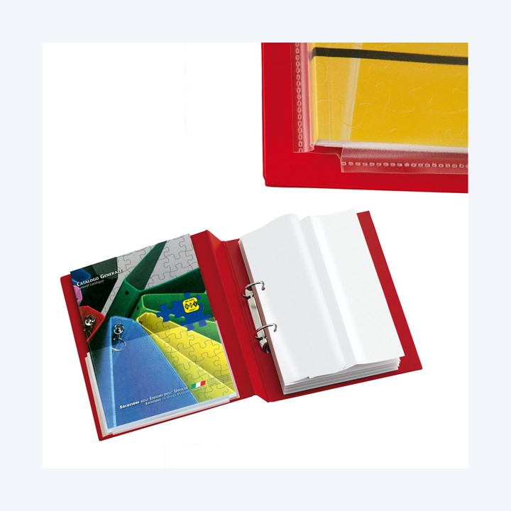 Tasche GS adesive con soffietto PVC 22 — 56693 | Ecotempo