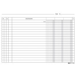 Schede 3 colonne 15 x 21 cm orizzontale — 56802 | Ecotempo