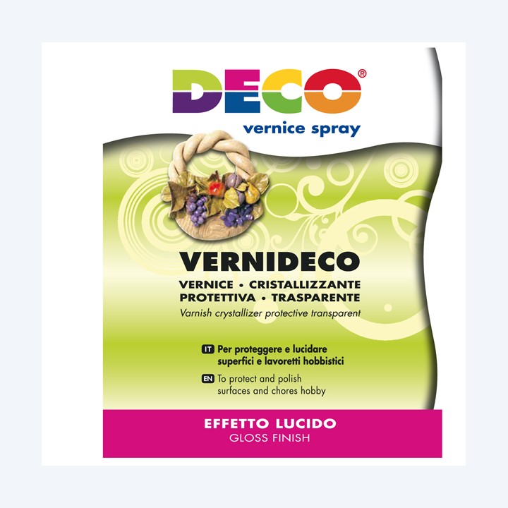 Vernice spray trasparente effetto — 56914 | Ecotempo