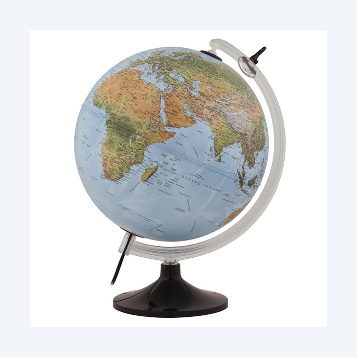 Globo geografico illuminato — 56952 | Ecotempo