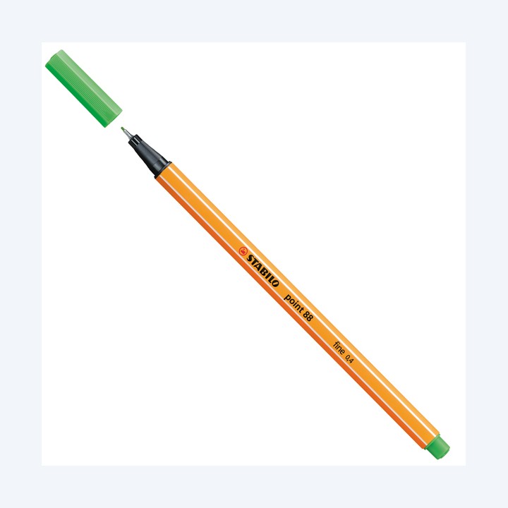 Fineliner Point 88 tratto 0,4 mm verde — 57150 | Ecotempo