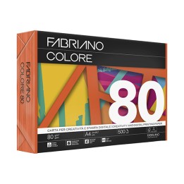 Carta Fabriano Colore A4 80 gr colori — 57165 | Ecotempo