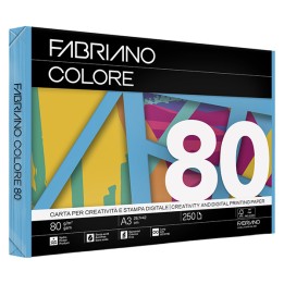 Carta Fabriano Colore A3 80 gr colori — 57173 | Ecotempo
