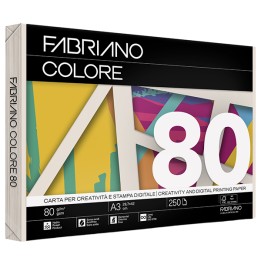 Carta Fabriano Colore A3 80 gr colori — 57189 | Ecotempo