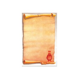 Carta con stampa "pergamena" A4 80 gr — 57198 | Ecotempo