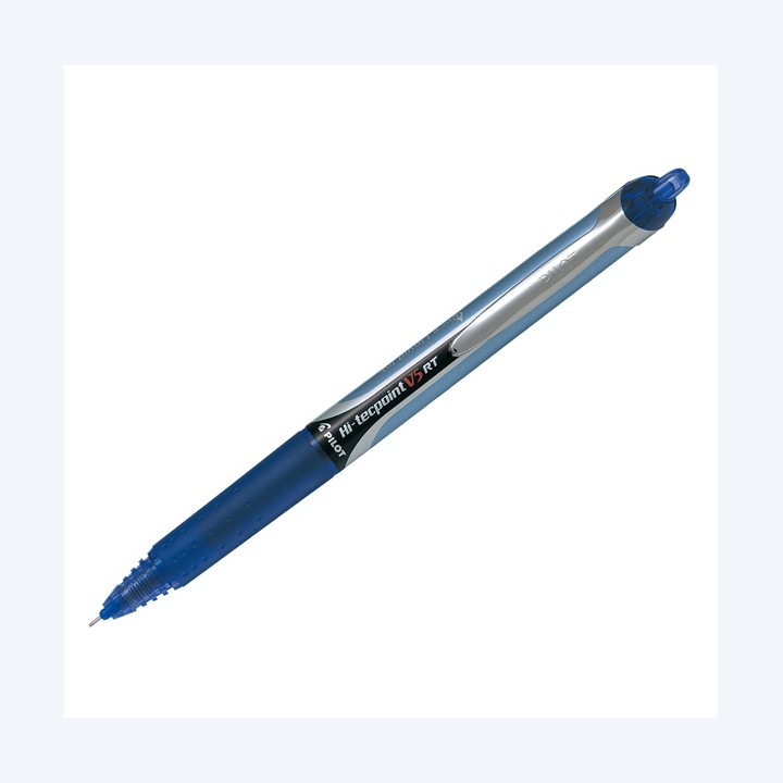 Roller a scatto Hi Tecpoint V5 RT punta 0,5mm blu Pilot | Ecotempo