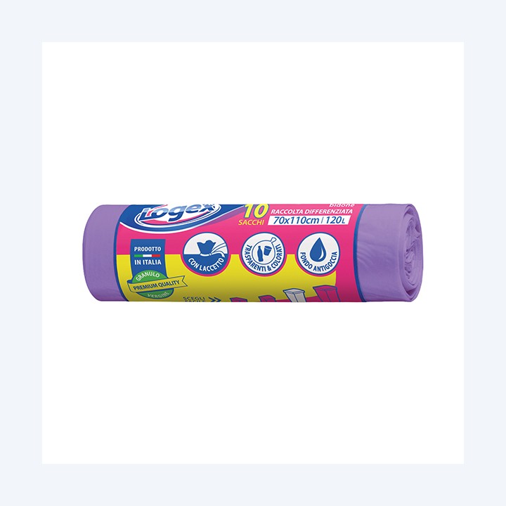 Sacchi per immondizia 70x110 cm 120 L — 57549 | Ecotempo