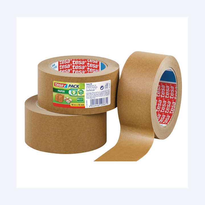 Nastro adesivo Tesapack Paper ecoLogo 5 cm x 50 m Tesa | Ecotempo