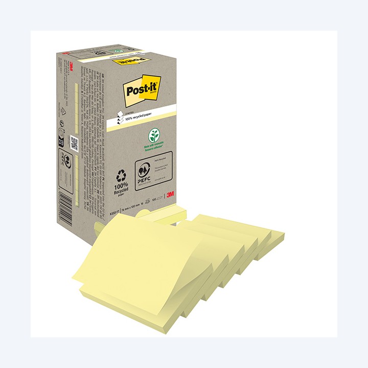 Blocco Post-it Z Notes Green R330-1T 76 — 57679 | Ecotempo