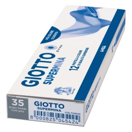 Pastello Supermina mina 4 mm grigio freddo 35 Giotto | Ecotempo