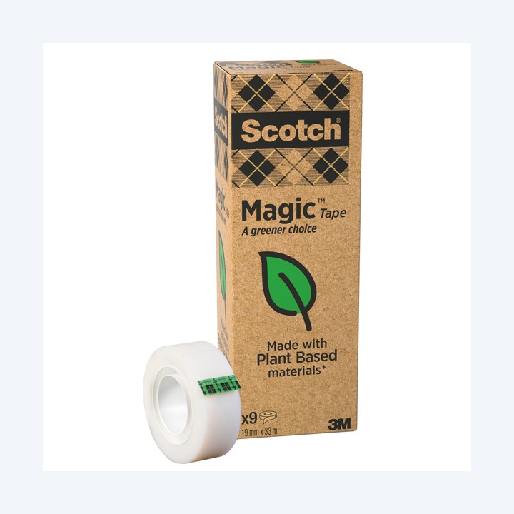 Nastro adesivo Magic 900 19 mm x 33 m — 57797 | Ecotempo