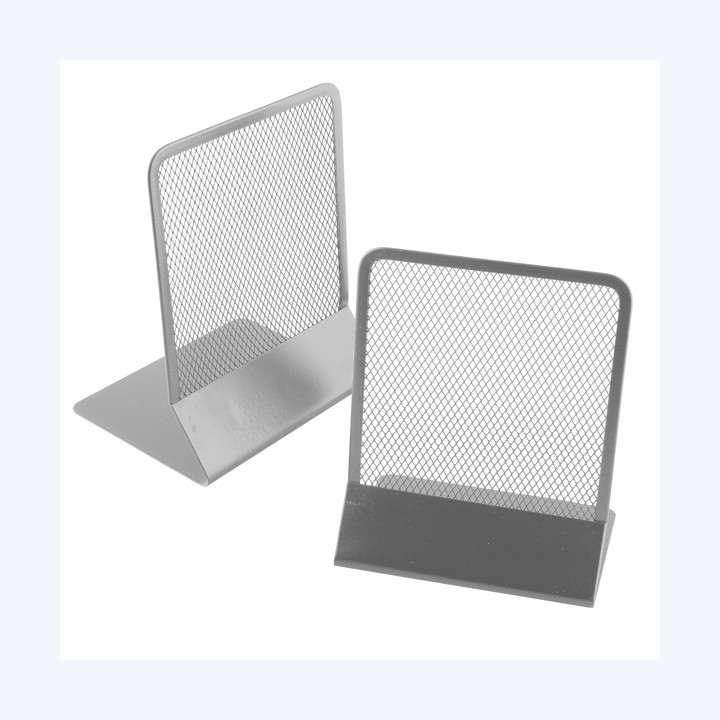 Coppia reggilibri 13,5 x 17,5 cm rete — 57995 | Ecotempo