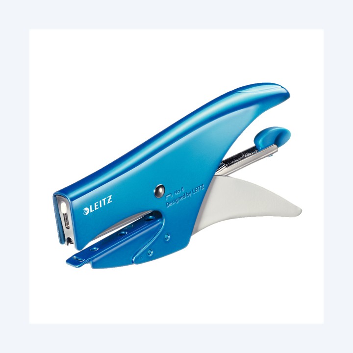 Cucitrice Wow a pinza 5547 blu metallizzato Leitz | Ecotempo