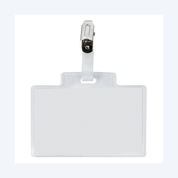 Portanome Pass 3M clip in metallo senza — 58890 | Ecotempo
