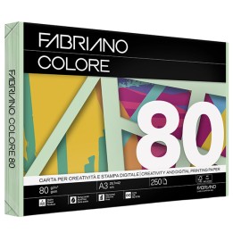 Carta Fabriano Colore A3 80 gr colori — 59162 | Ecotempo