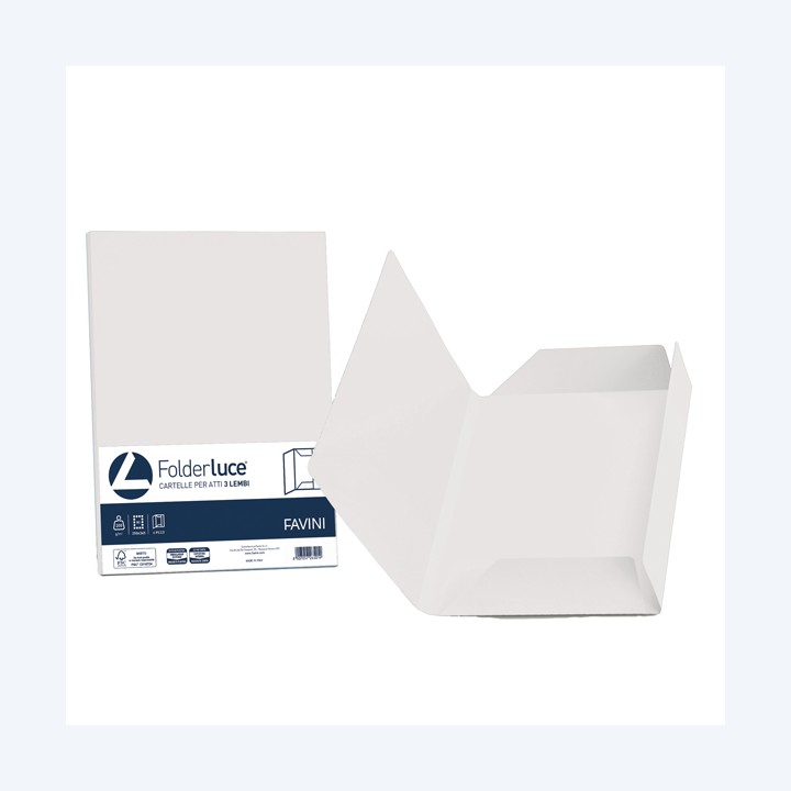 Cartellina 3 lembi Acqua 200 gr A4 — 59163 | Ecotempo