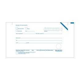 Cartolina raccomandata A/R con adesivo — 59177 | Ecotempo
