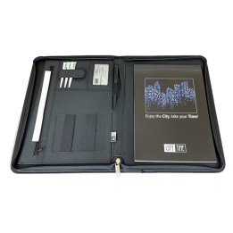 Portablocco Professional nero 25,5 x 34,5cm City Time | Ecotempo