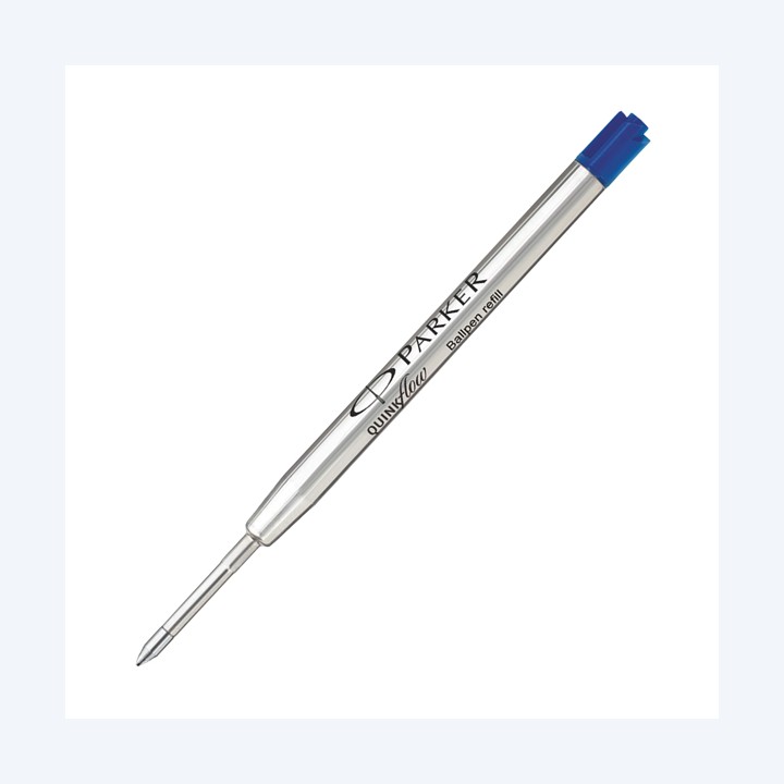 Refill sfera QuinkFlow punta media metallo blu Parker | Ecotempo