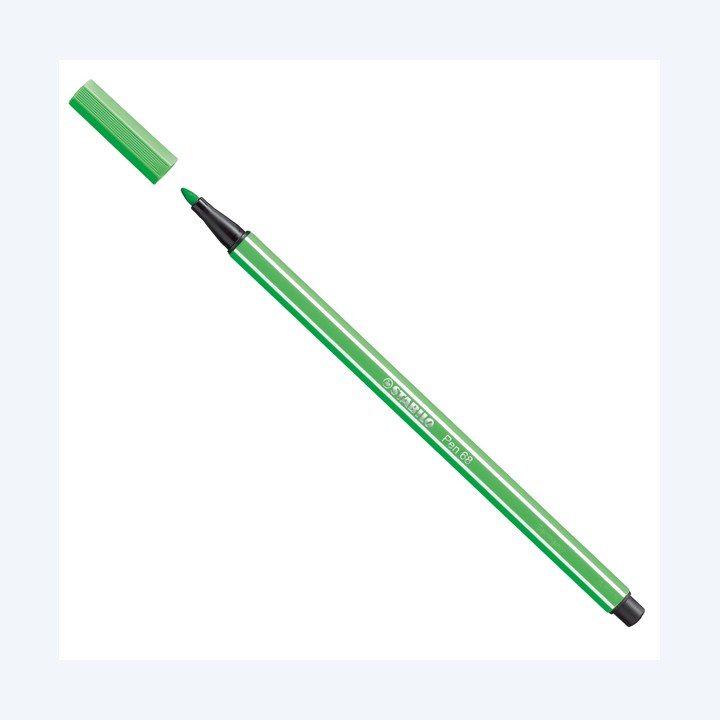 Pennarello Pen 68 smeraldo chiaro 16 Stabilo | Ecotempo