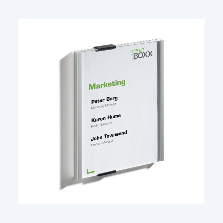 Targa per porte/pareti Info Sign 14,9 x 21,1 cm Durable | Ecotempo