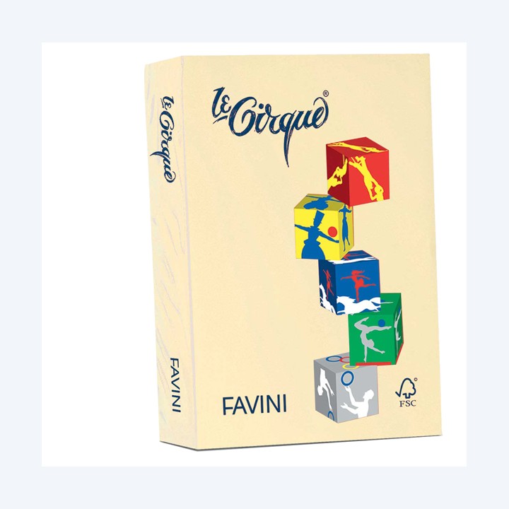 Carta Le Cirque A3 80 gr giallo — 61521 | Ecotempo
