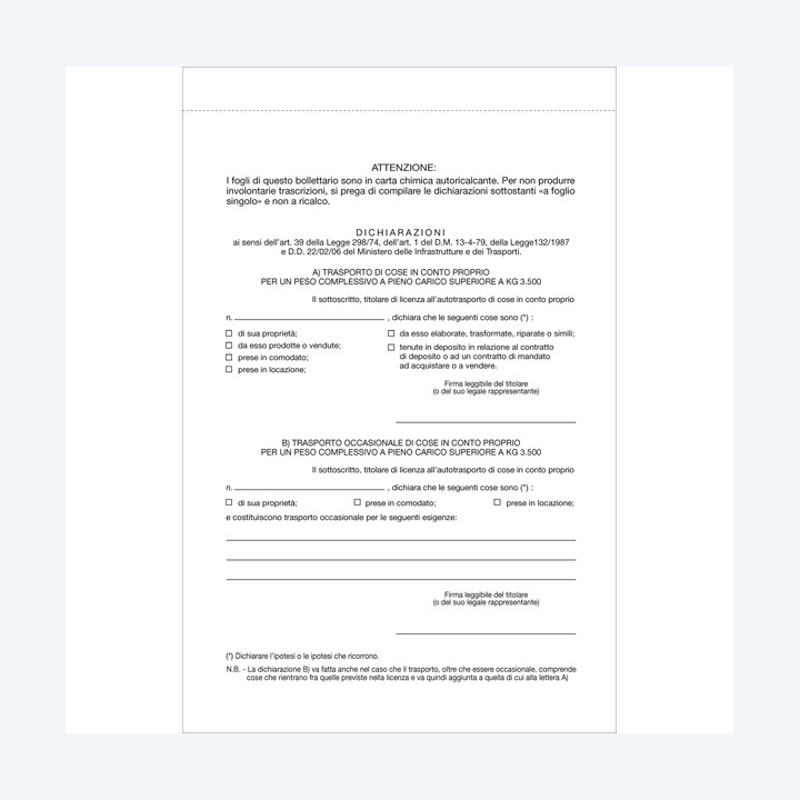 Blocco DDT 33 fogli 3 copie — 61712 | Ecotempo
