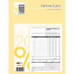 Blocco DDT/fattura 3 copie — 61715 | Ecotempo