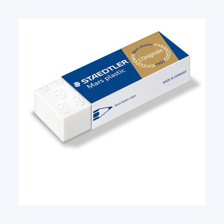 Gomma Mars Plastic 65x23x13mm bianca Staedtler | Ecotempo