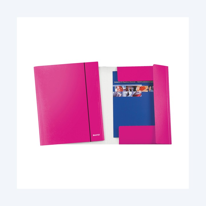 Cartella 3 lembi con elastico WOW 25 x — 62138 | Ecotempo