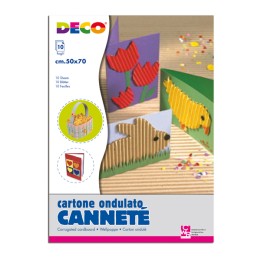 Cartoncino ondulato Cannetè 2205 50 x — 62235 | Ecotempo