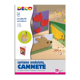 Cartoncino ondulato Cannetè 2206 50 x — 62440 | Ecotempo