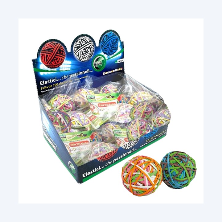 Rubberball diametro 5 cm colori — 63368 | Ecotempo