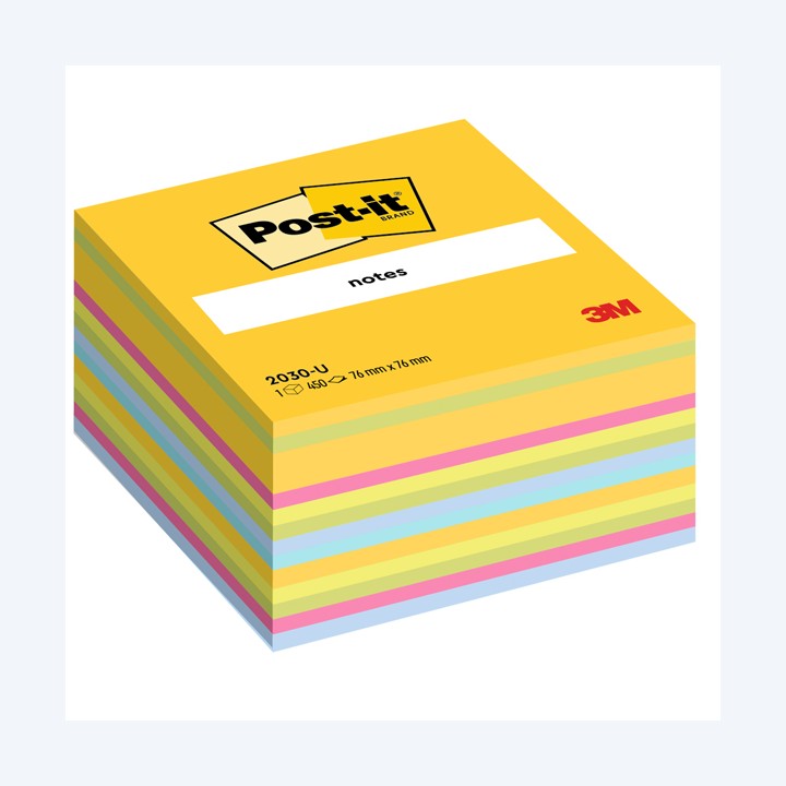 Blocco foglietti Cubo 2030-U UL 76 x 76 — 64202 | Ecotempo