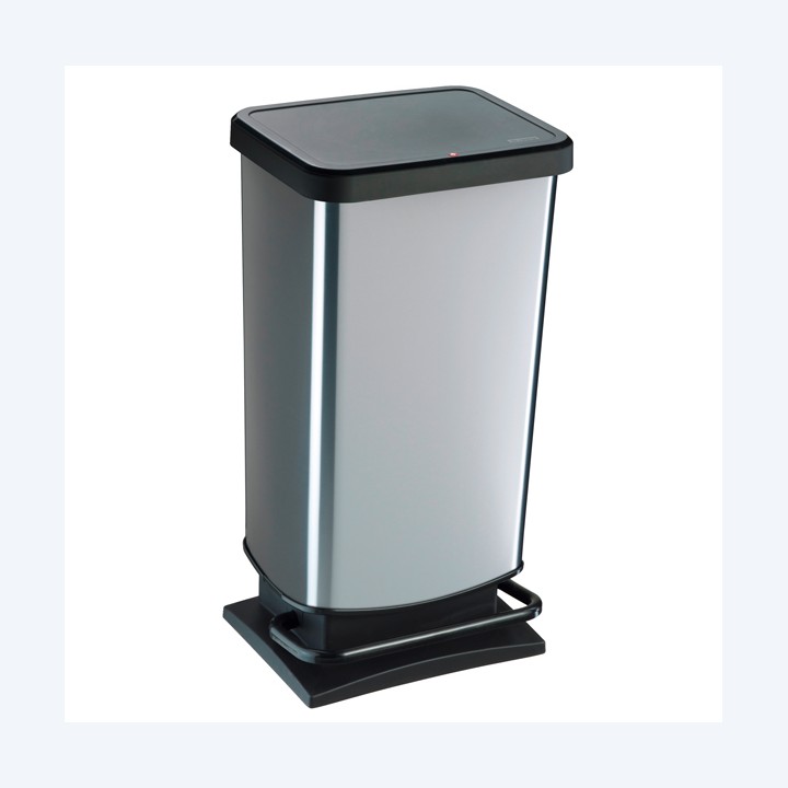Pattumiera a pedale Paso 35x26x68 cm 40 — 64308 | Ecotempo