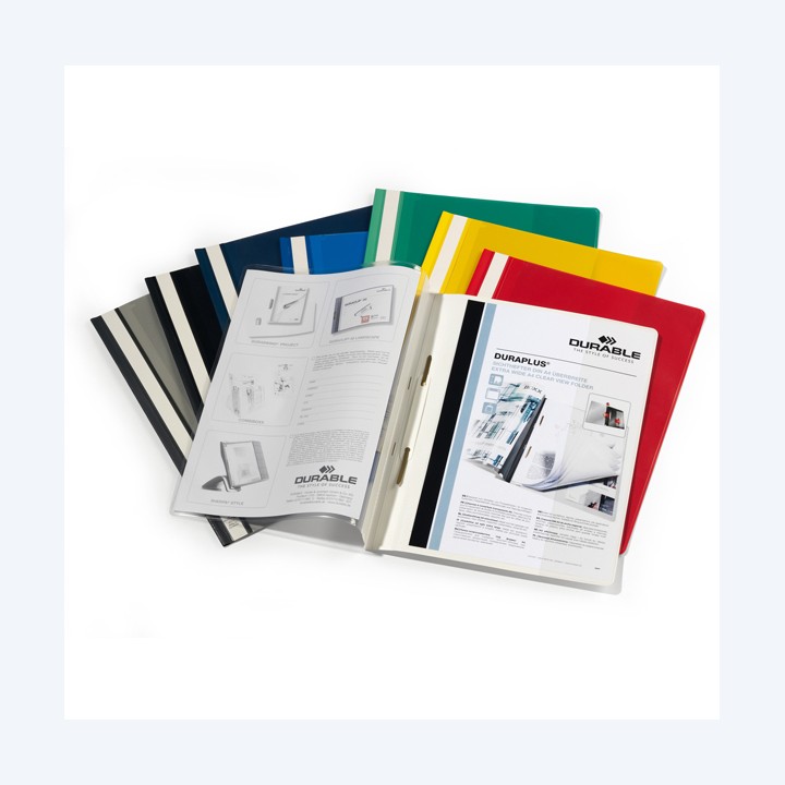 Cartellina ad aghi Duraplus A4 PP bianco Durable | Ecotempo