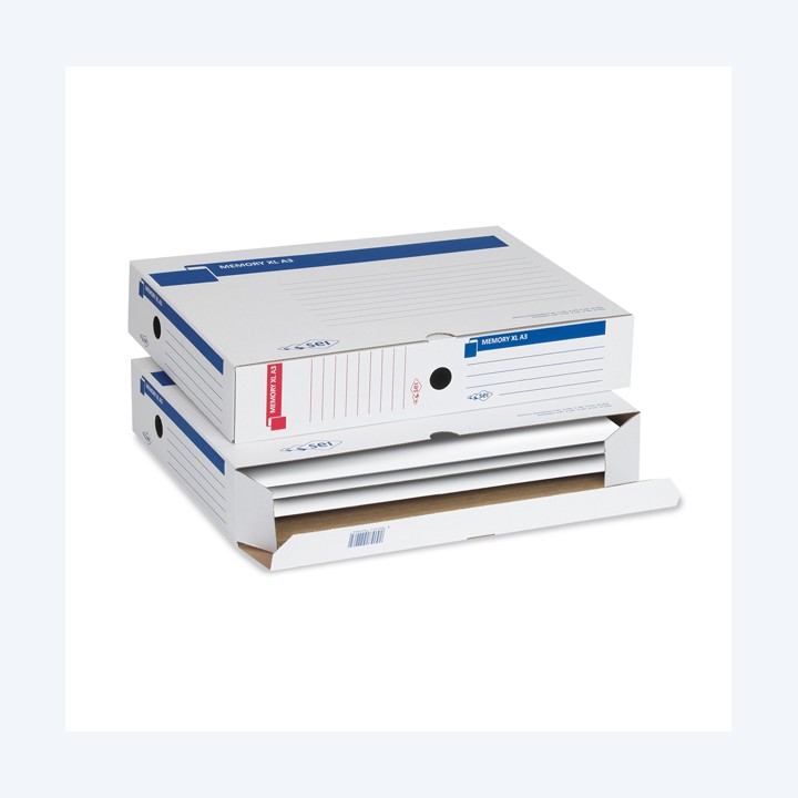Scatola archivio Memory XL A3 30 x 42 — 64409 | Ecotempo