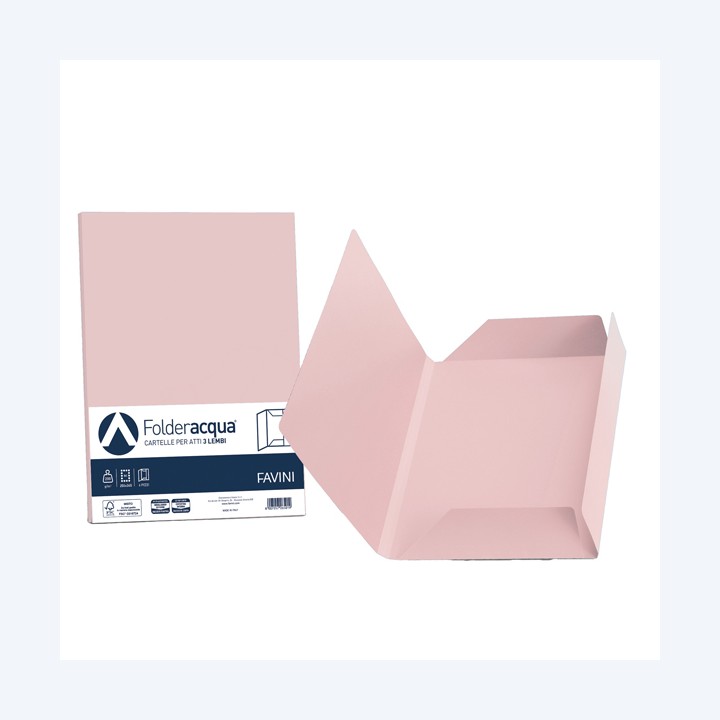 Cartellina 3 lembi Acqua 200 gr A4 — 64430 | Ecotempo