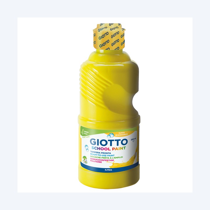 Tempera pronta 250ml giallo Giotto | Ecotempo