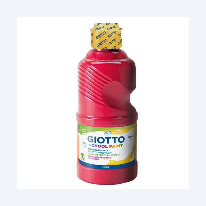 Tempera pronta 250ml rosso Giotto | Ecotempo