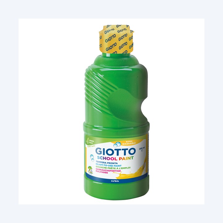 Tempera pronta 250ml verde Giotto | Ecotempo