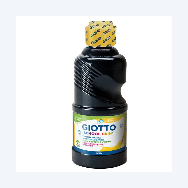Tempera pronta 250ml nero Giotto | Ecotempo