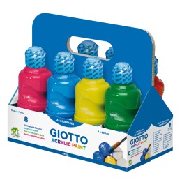 Tempera pronta acrilica 250ml colori — 64469 | Ecotempo