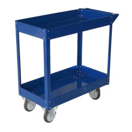 Carrello da lavoro 2 ripiani 84 x 41 x — 65195 | Ecotempo